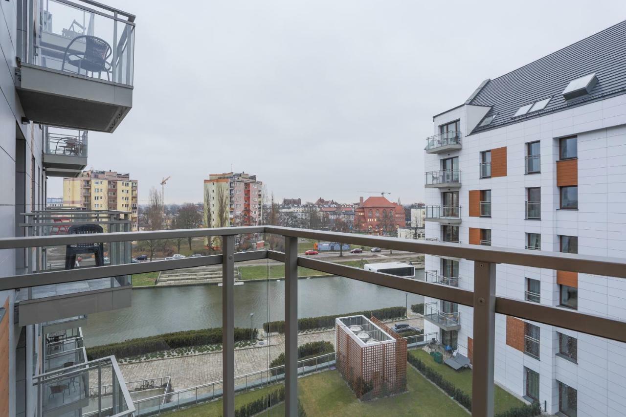 Apartament Z Widokiem Na Rzeke Gdansk Stare Miasto Exterior photo